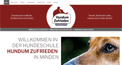 Desktop Screenshot of hundumzufrieden.net